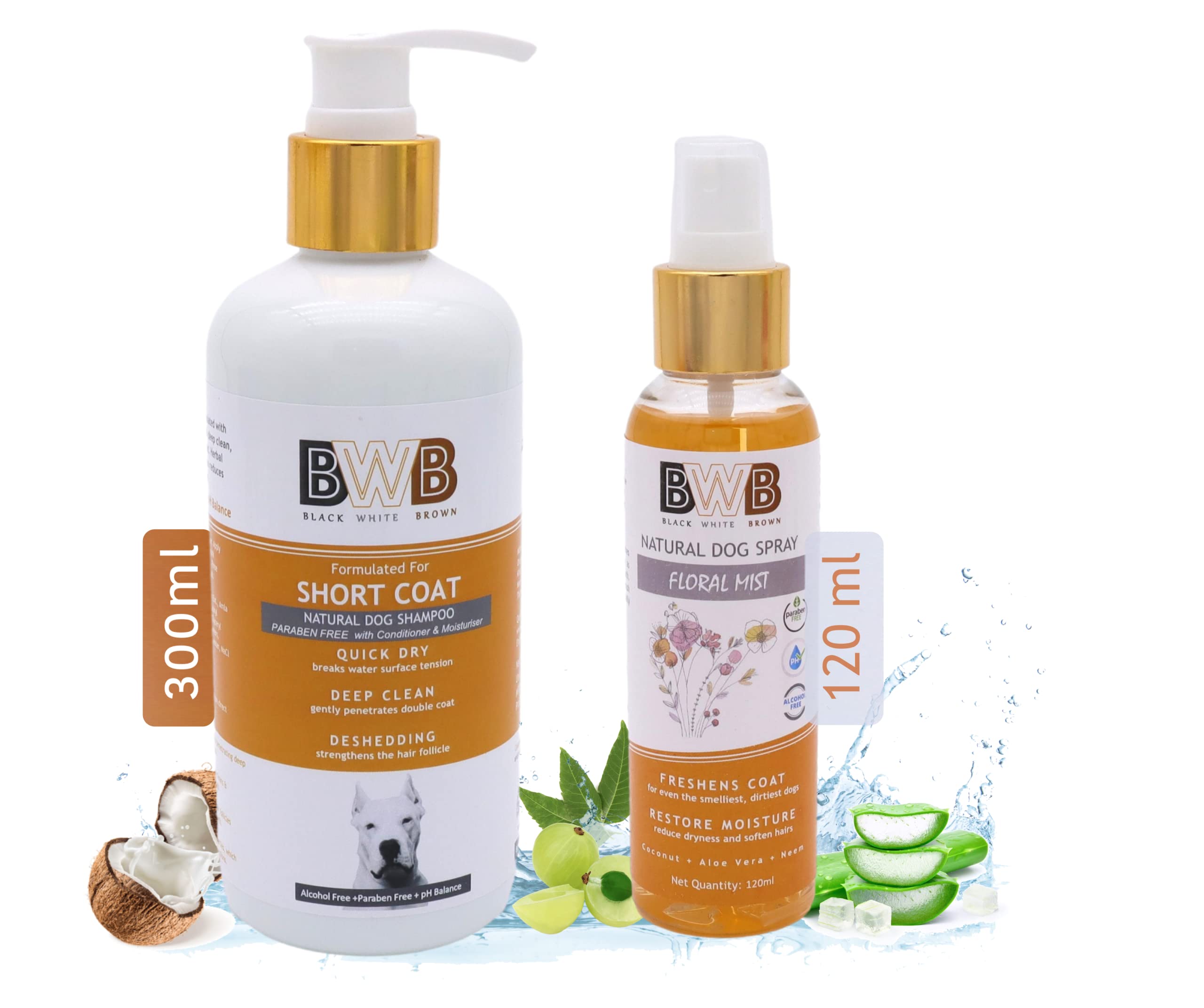 BWB Short Coat Shampoo (300ML+DEOSPRAY) (B09ZPX7XD1) Amazon Price History, Amazon Price Tracker
