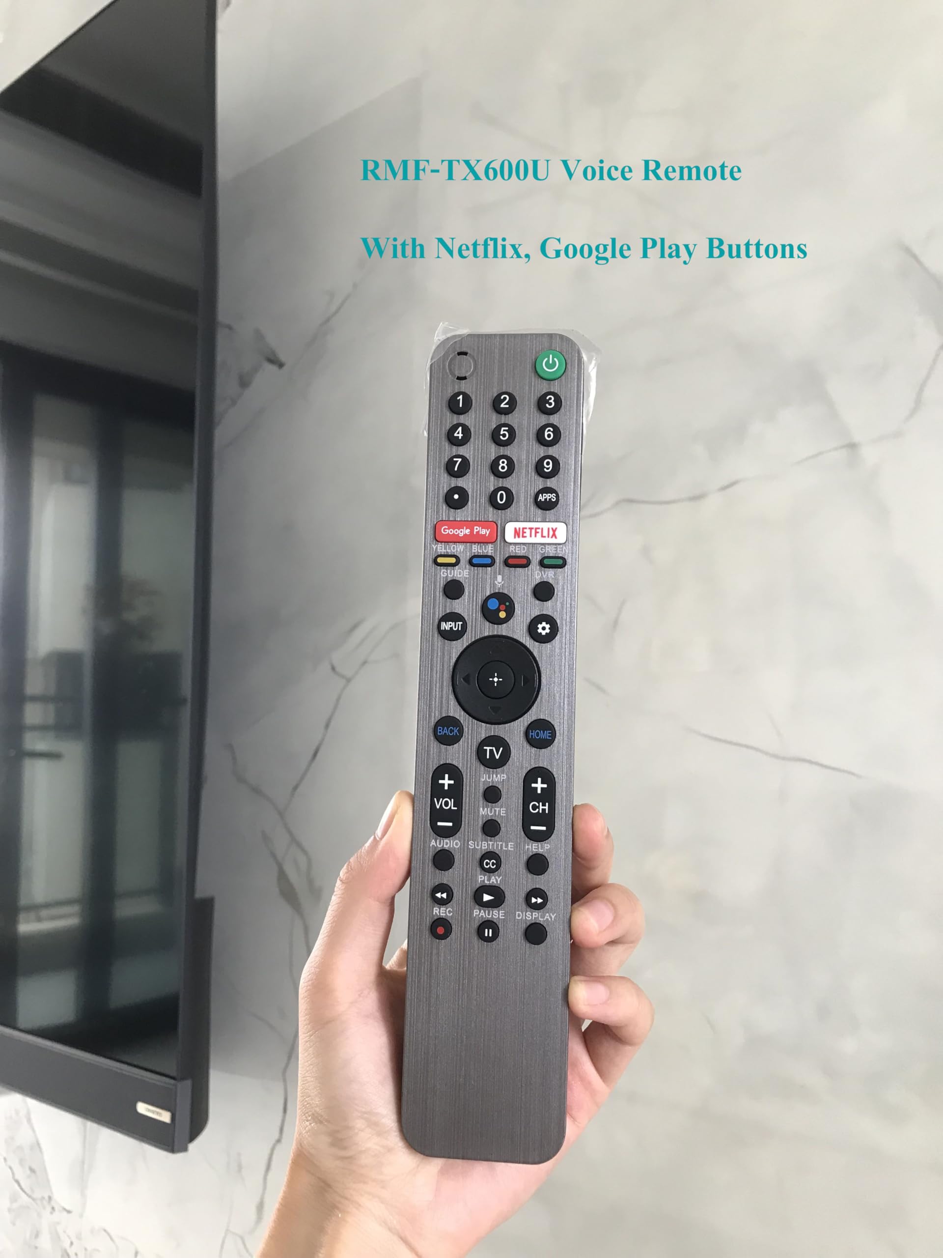 Amazon.com: Voice Replacement Remote Control for Sony Bravia Smart