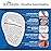 ZUCNANA Ball of Foot Cushions, Metatarsal Pads Women (2 Pairs), Non-Slip Heel Inserts for Women, Gel Heel Cushions for Foot Pain Relief and Comfort | One Size Fits Any (Beige & Clear)