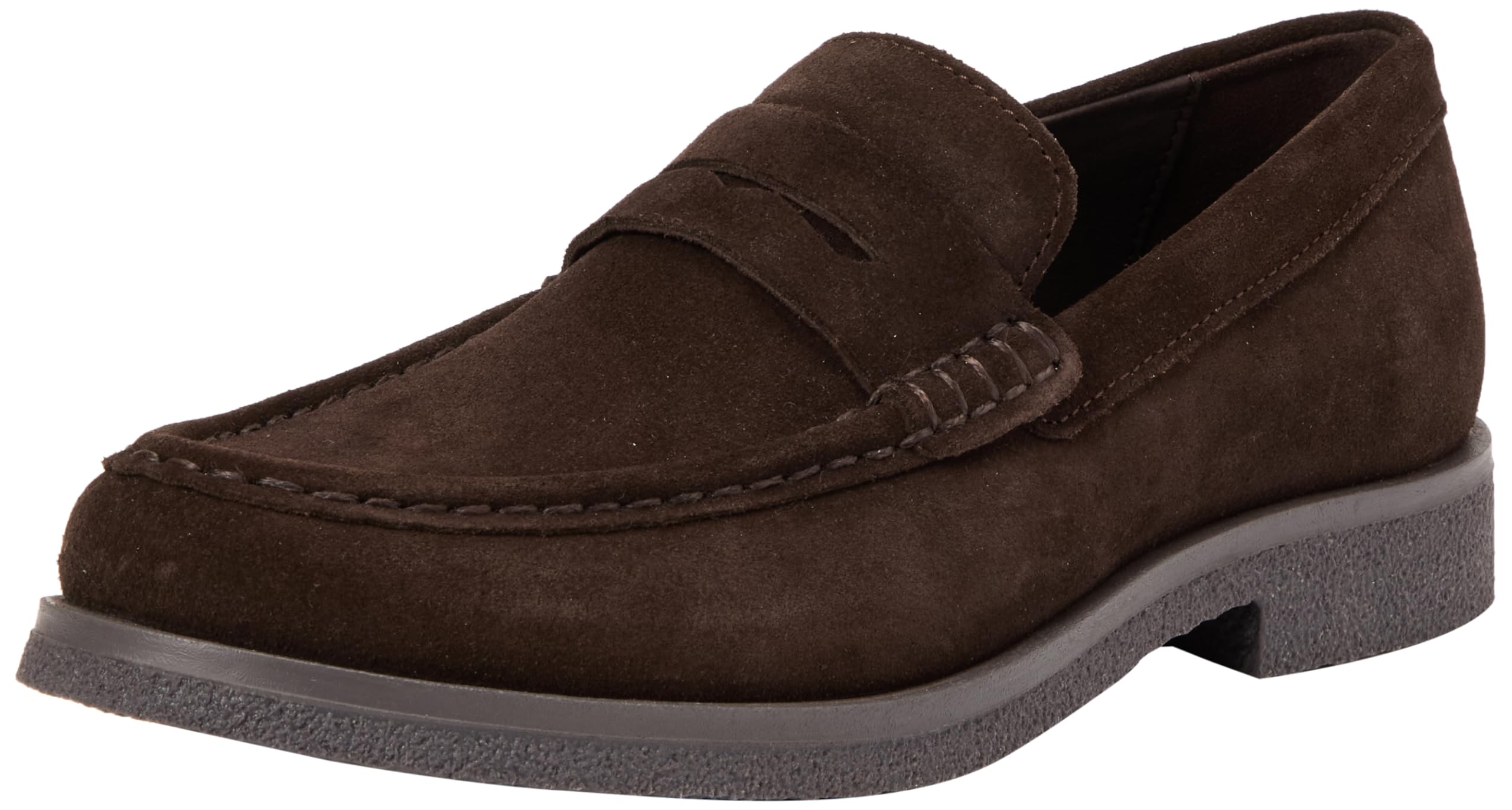 Geox Men's Uomo Claudio C Moccasin, Dk Coffee, 10.5 UK