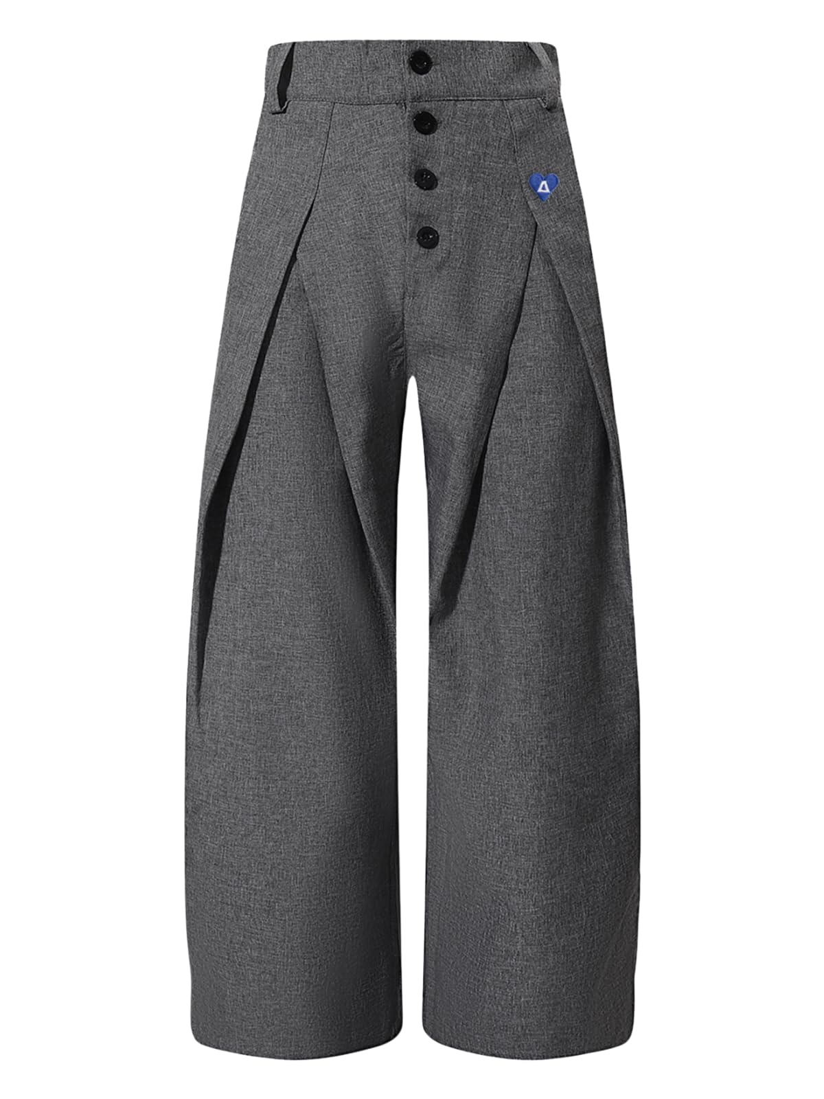 Aelfric Eden Pleated Baggy Barrel Pants Unisex Wide Leg Trousers Loose Fit Casual Streetwear Slacks