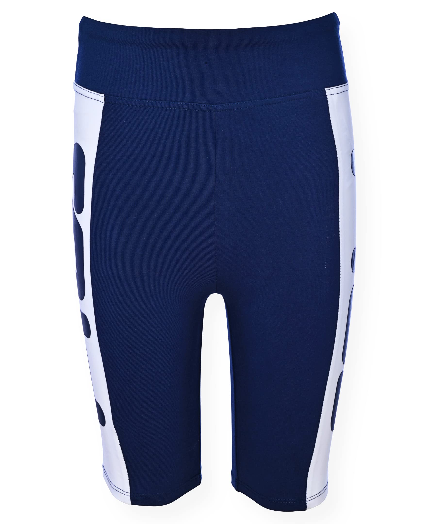 Fila Girls High Waisted Bike Shorts Kids Clothing Activewear