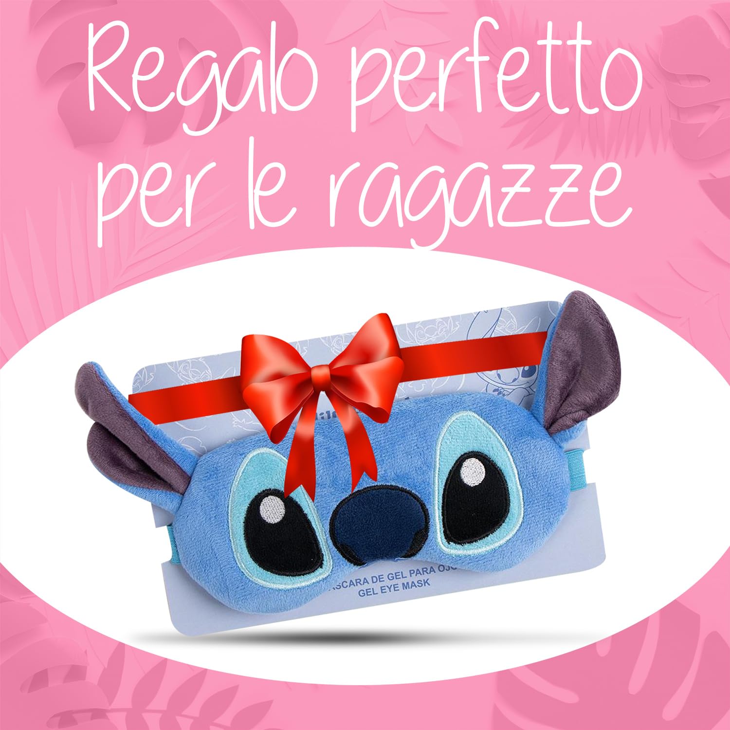 Mascherina Stitch per Dormire – Maschera Stitch Morbida e Confortevole – Accessori di Stitch per il Relax e il Riposo