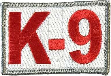 K-9 Tactical Patch 2"x3"