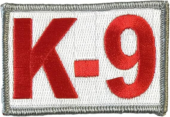 K-9 Tactical Patch 2"x3"