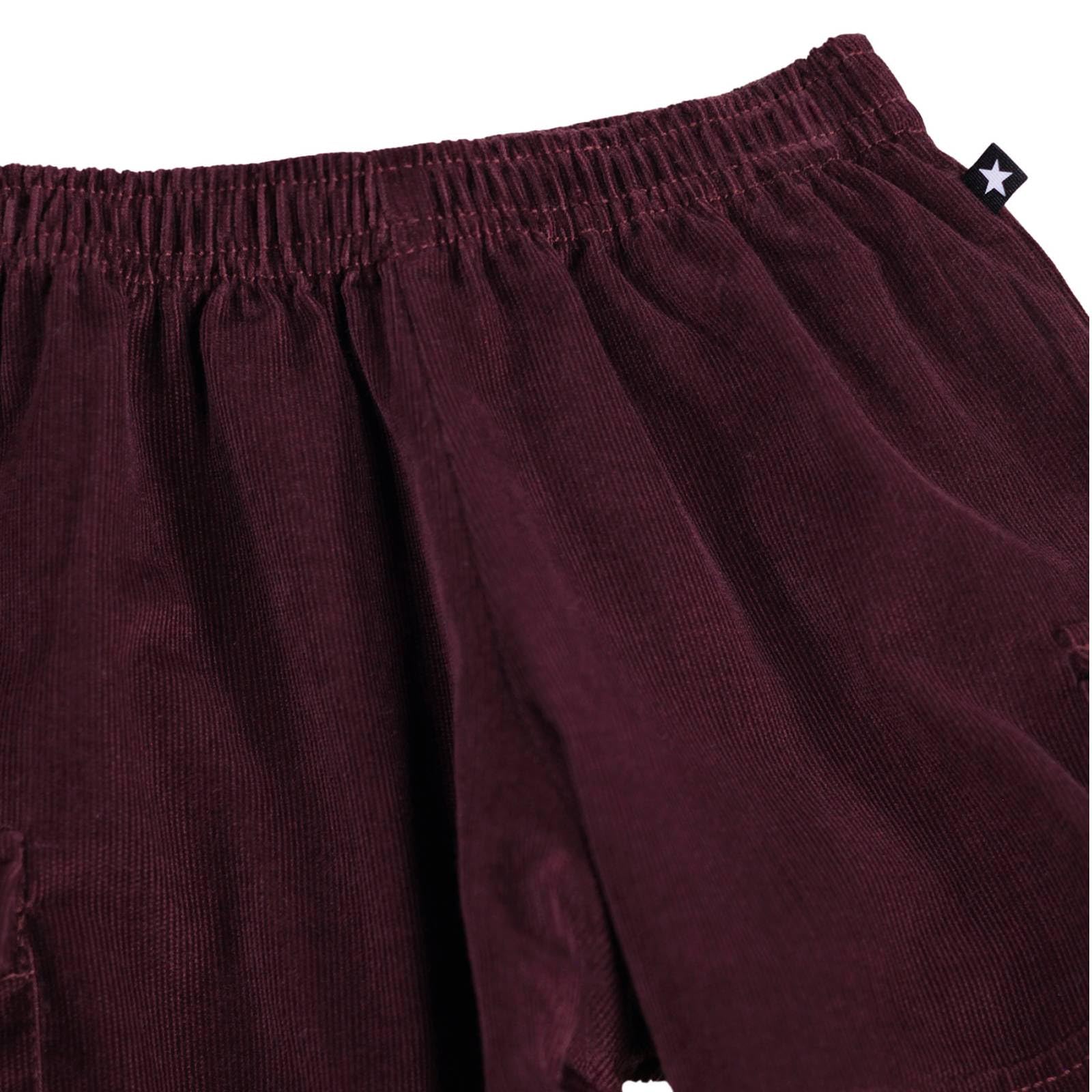 Molo Baby Mädchen Cordhose SAE Forestberry GOTS