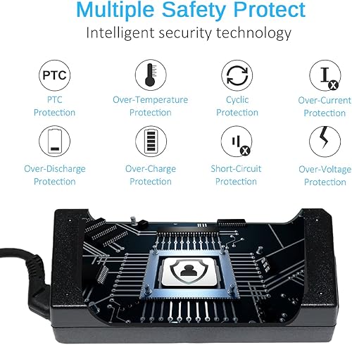 Miniatura 5 de Adaptador de CA de 19.5V 3.34A 65W Cargador para portátil compatible con Dell Latitude 3190 3189 5400 5480 5490 7490 E5500 E5470 E6430 E6500 E6530