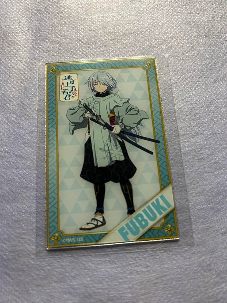 Amazon.co.jp: 逃げ上手の若君 アクリルカード 吹雪 TSUTAYA限定