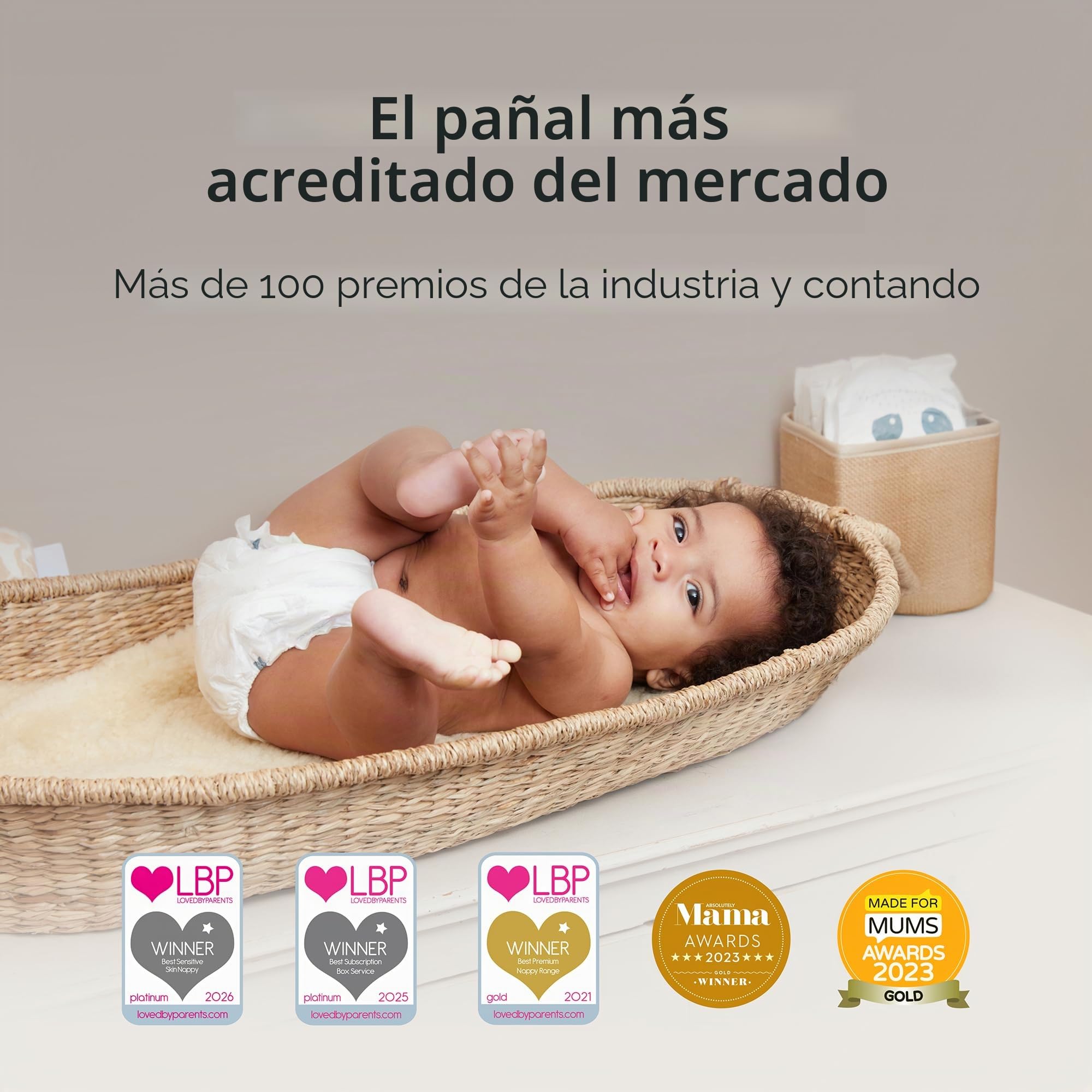 Kit & Kin Pantalones de pañales ecológicos, talla 6, talla XL, para entrenamiento para ir al baño, hipoalergénicos y sostenibles, veganos y sin cloro, protección superior contra fugas