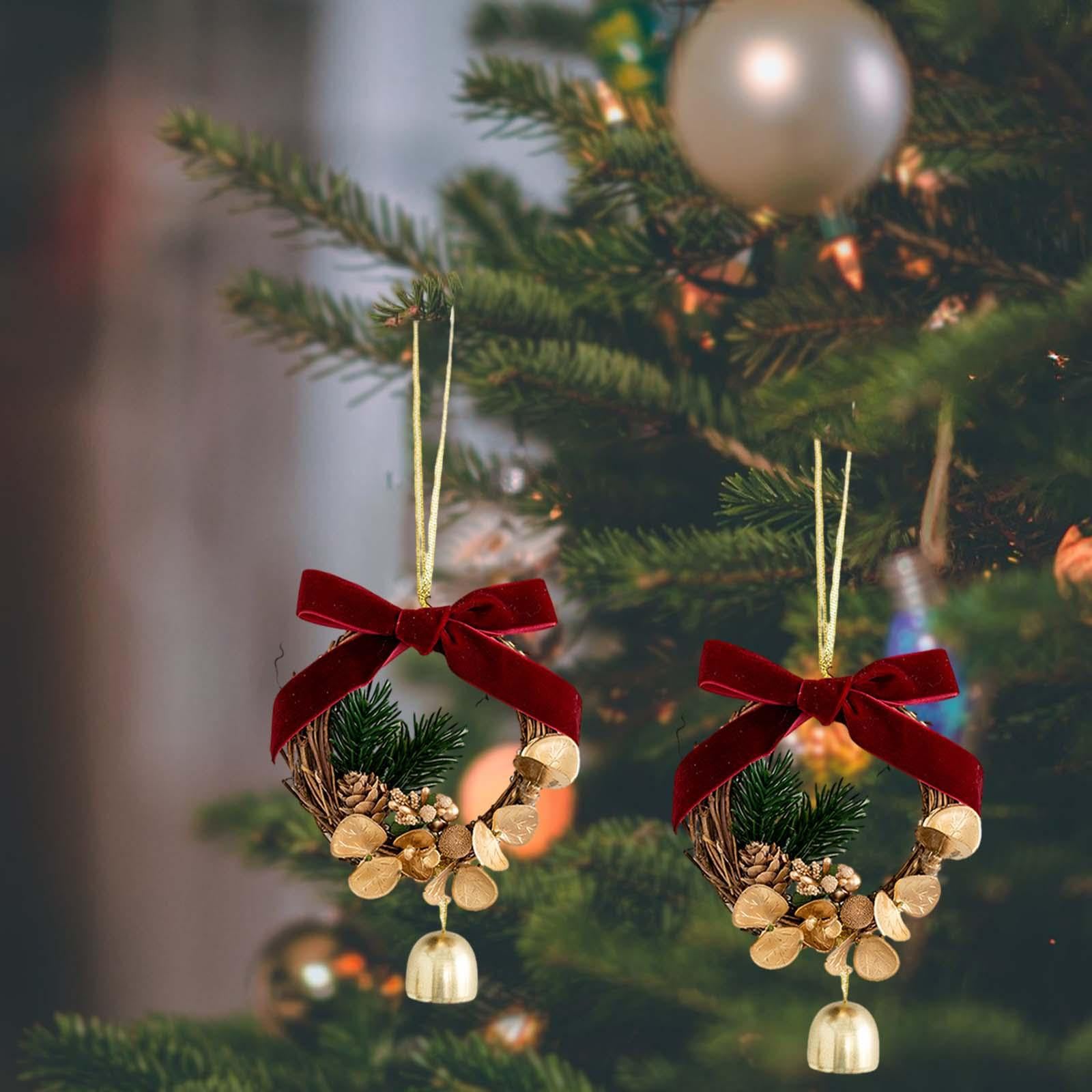 Amazon.co.jp: ミニクリスマスリース、キャビネットリースクリスマス