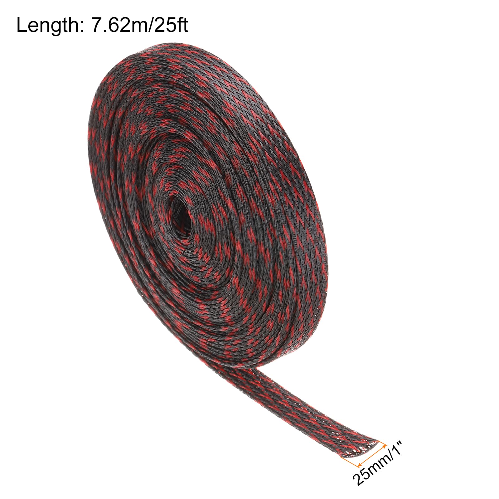 Rebower 25ft PET Expandable Wire Loom 1 Inch - Image 2