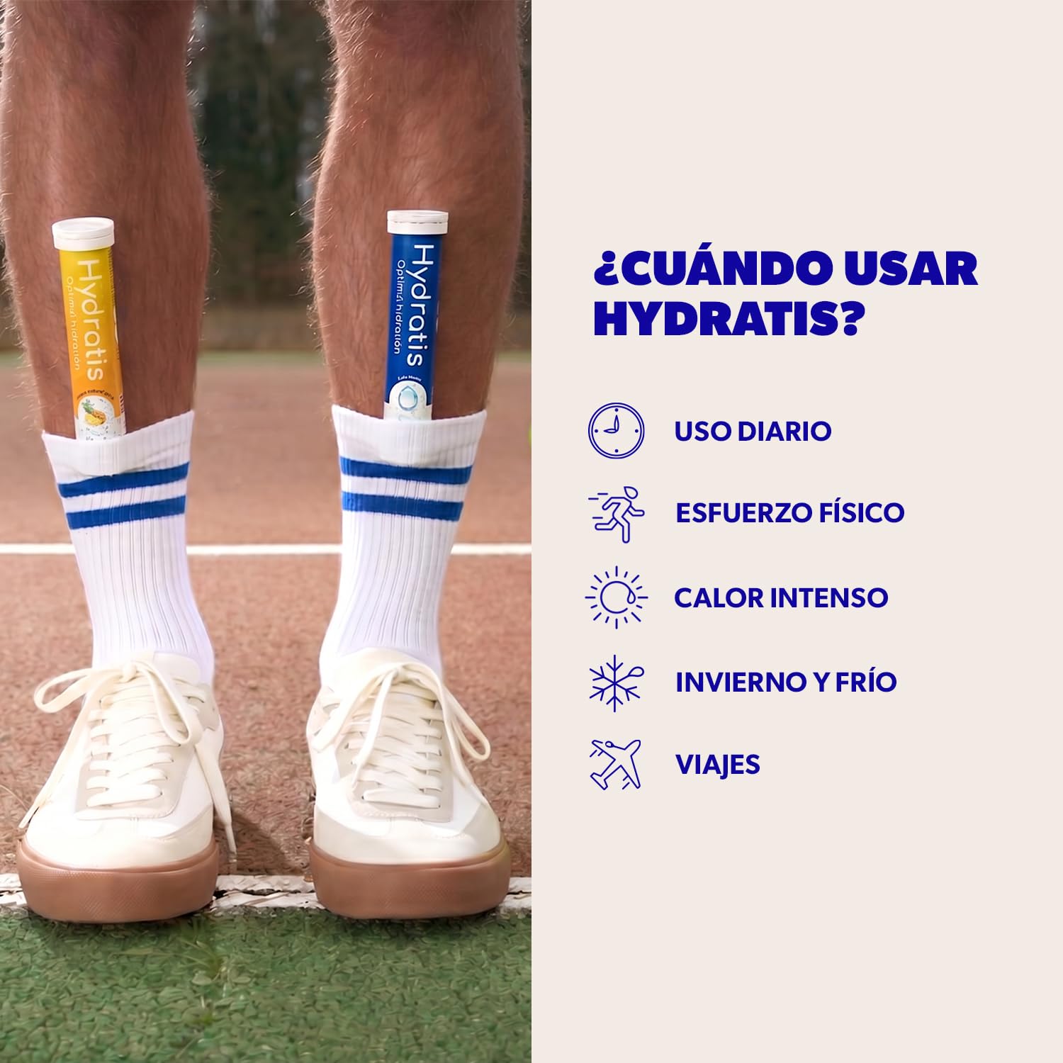 HYDRATIS - Tabletas de rehidratación acelerada - Electrolitos con magnesio, zinc, potasio - 3x20 tabletas - Sabor a frutos del bosque