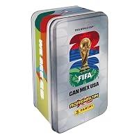 Mega scatola di latta Adrenalyn XL della Coppa del Mondo FIFA 2026