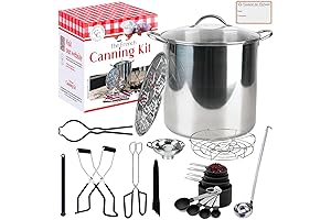 La Cuisine de Camille Complete Canning Kit - Water Bath Canner Ball Freshtech