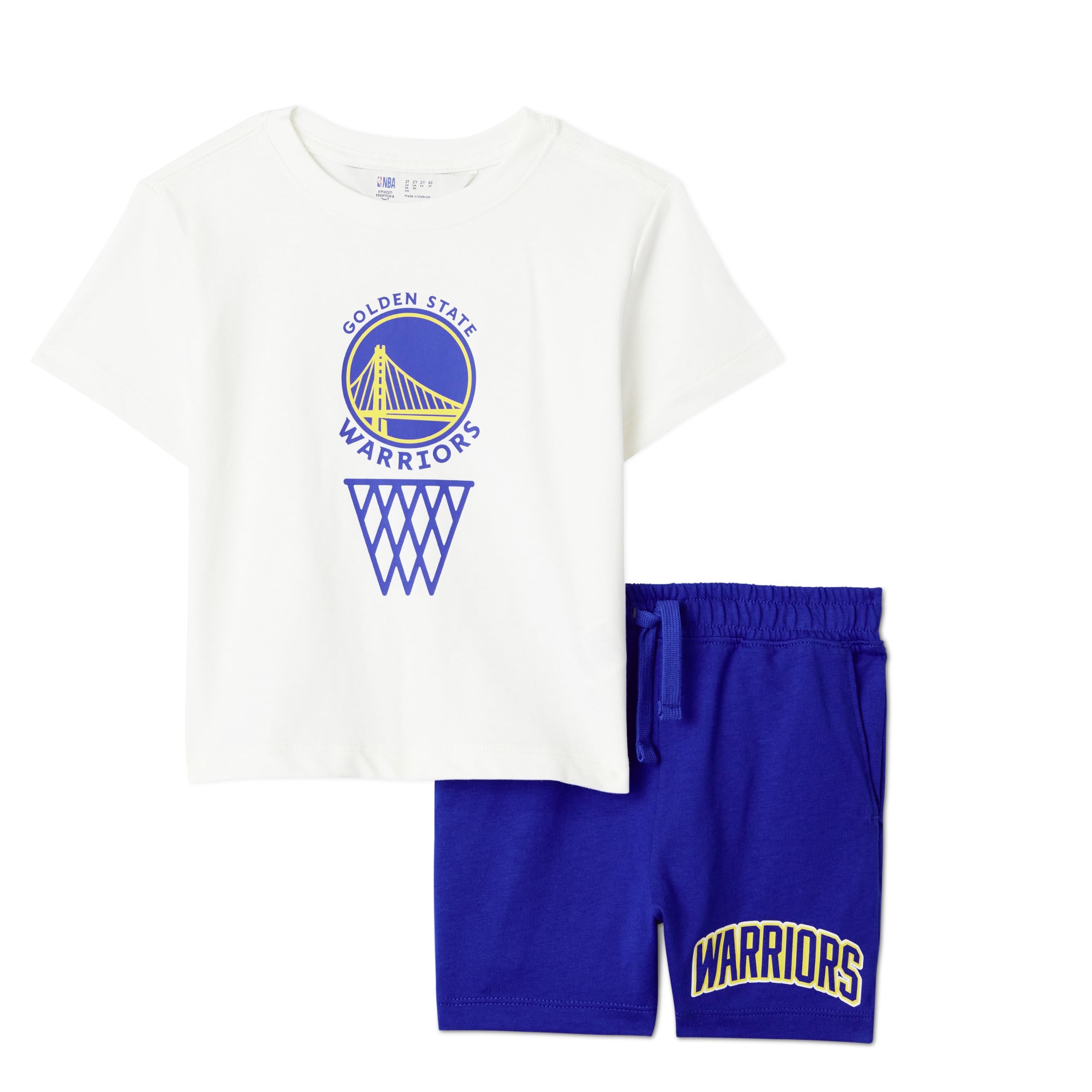 Amazon Essentials Boys' T-shirt and shorts set
