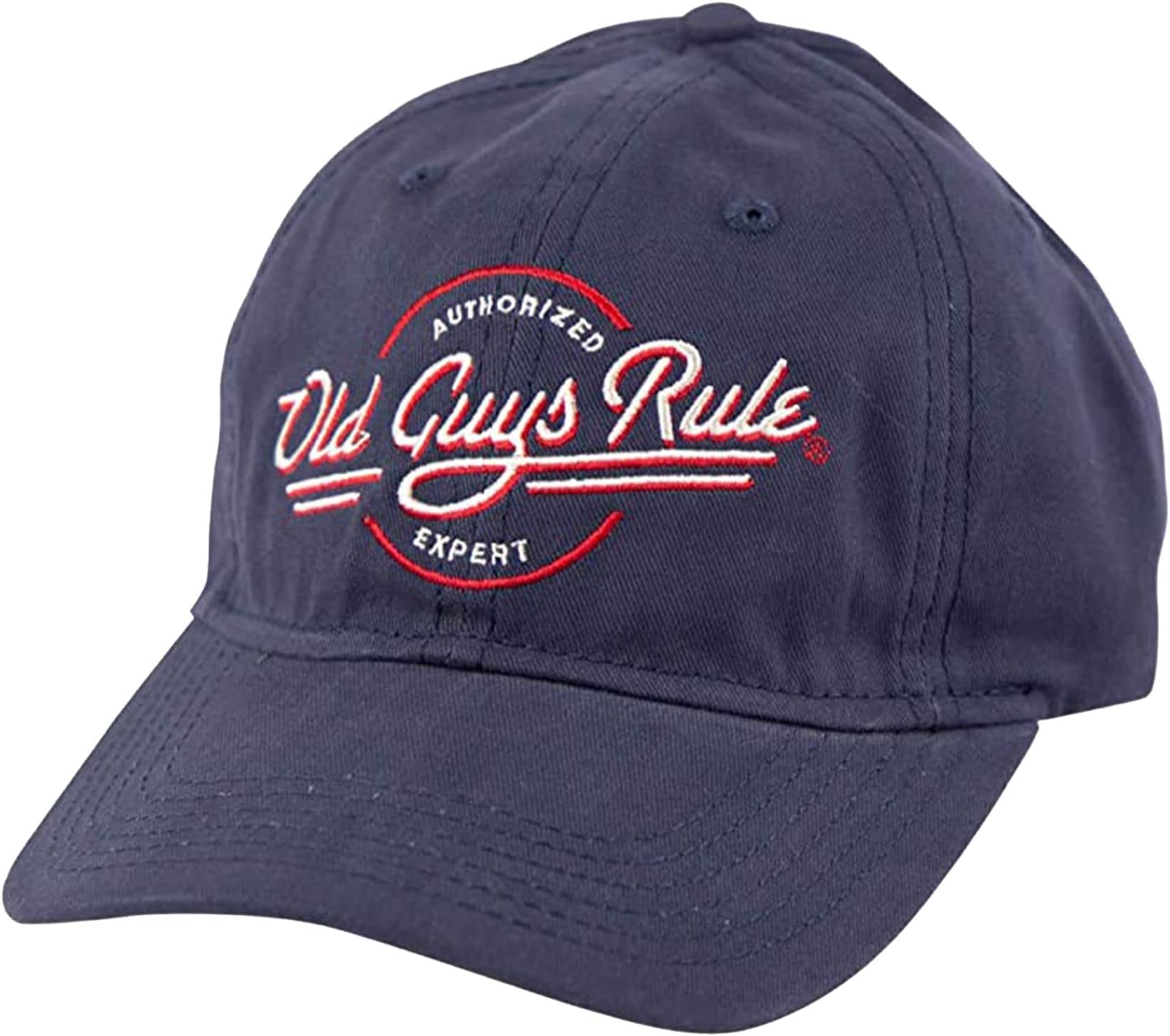 Men's Baseball Cap, Authorized Expert - Fun Gift for Dad, Grandpa, Husband, Birthday, Holiday (Navy)
