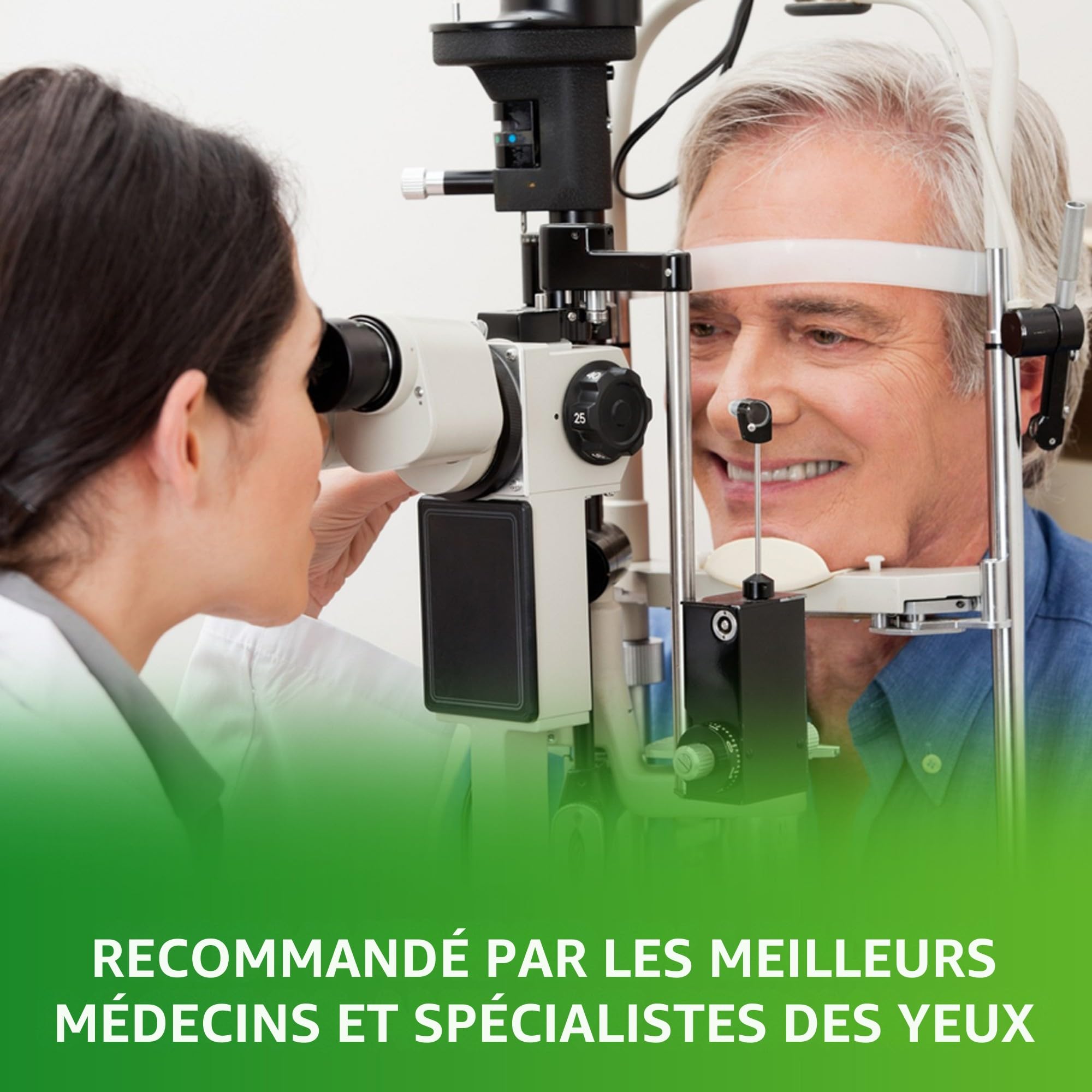 Vision Defender AMD Vitamines pour les yeux AREDS2 – Formule exacte avec lutéine, zéaxanthine, vitamines C et E, zinc 25 mg et cuivre – 90 comprimés véganes 1-par-jour pour le soutien de la vision