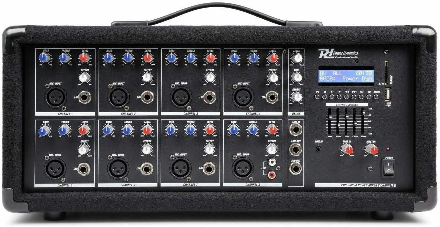 POWER DYNAMICS 171.158 PDM-C808A MEZCLADOR