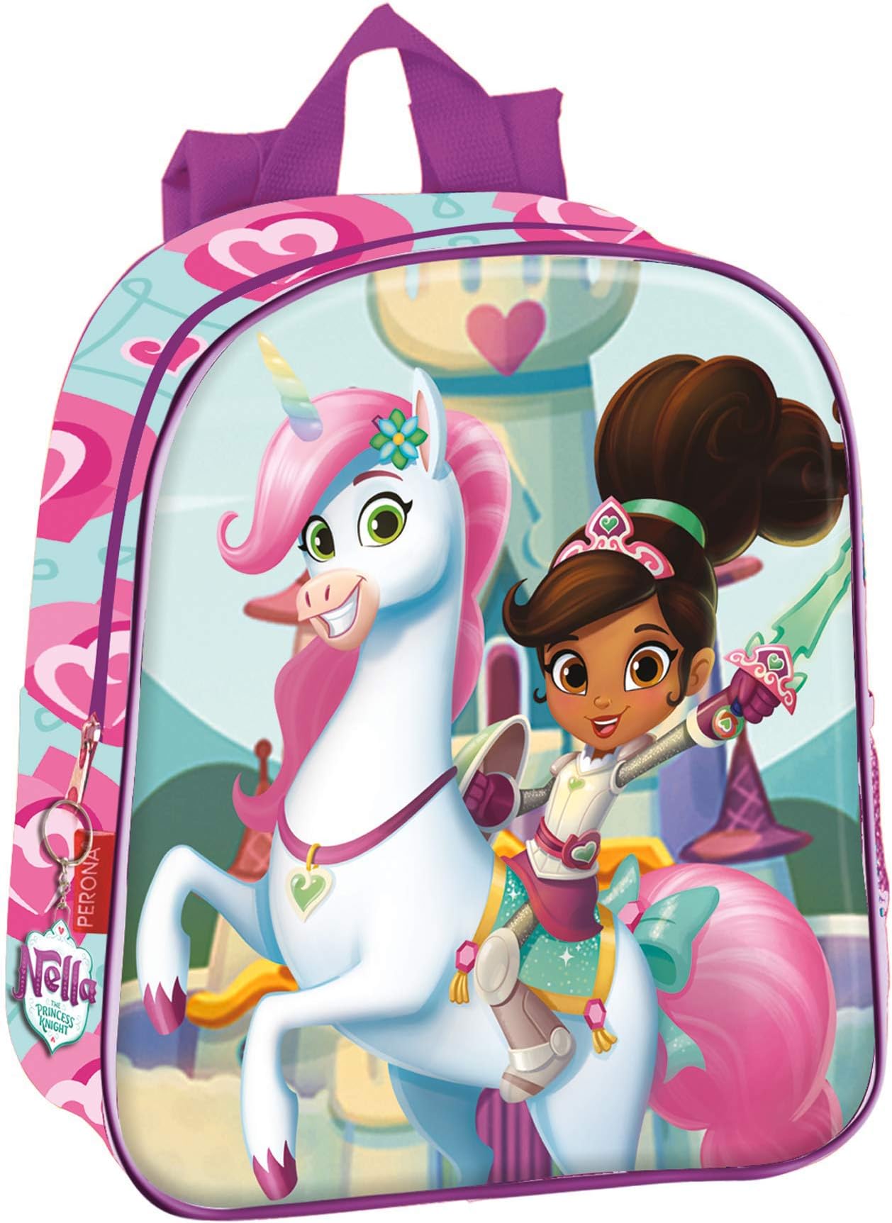Nella the Princess Knight Nursery School Backpack, 28 cm, Multicolour