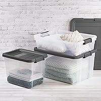 Vista 6 de Sterilite Caja Apilable Modular Transparente 30QT 14733V06