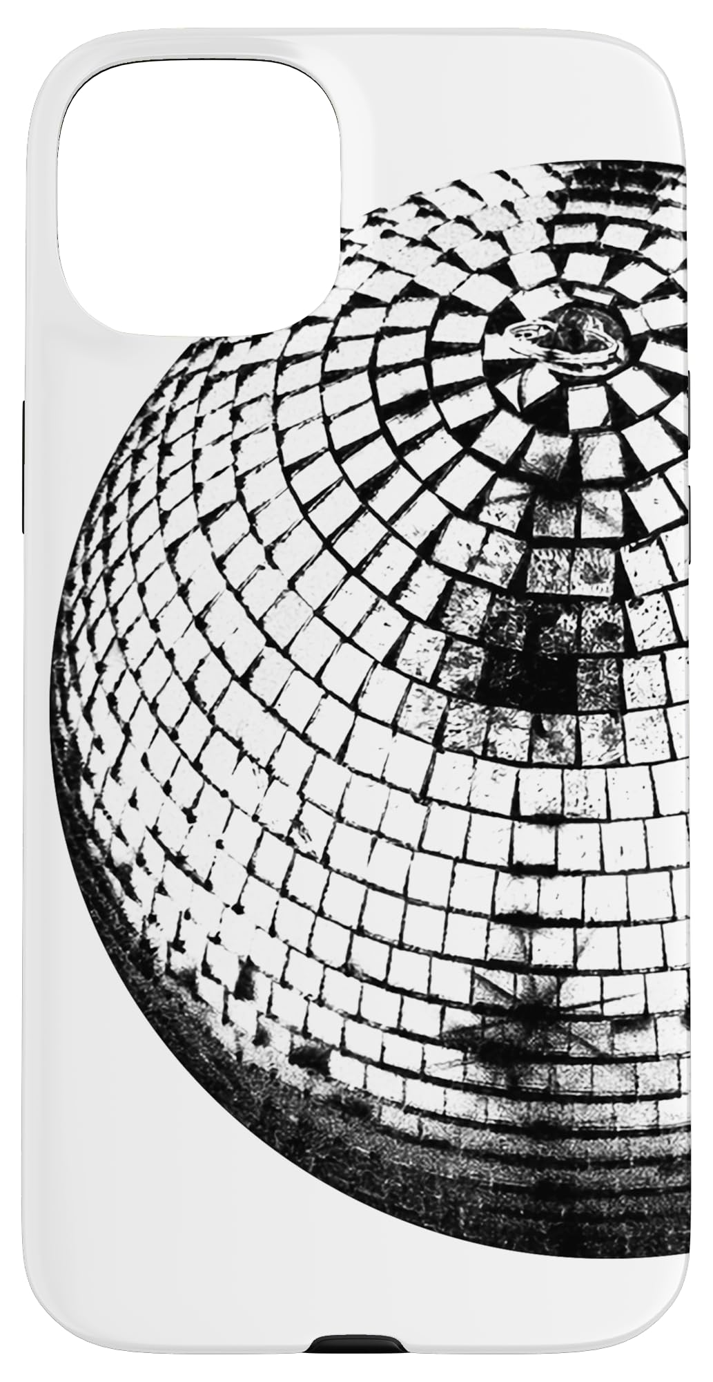 Aesthetic 70s 80s Retro Disco Ball Women Case for iPhone 15 Plus