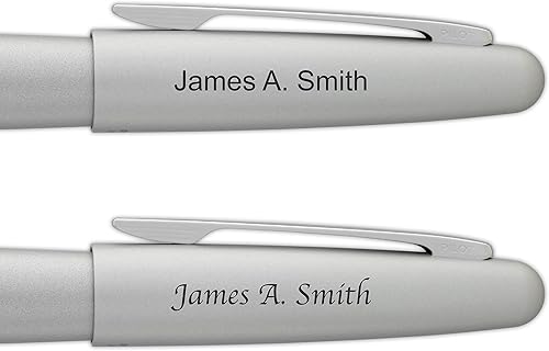 Miniatura 6 de PILOT Bolígrafo metropolitano grabado, personalizado con tu nombre (fuente de punta fina, plateado)