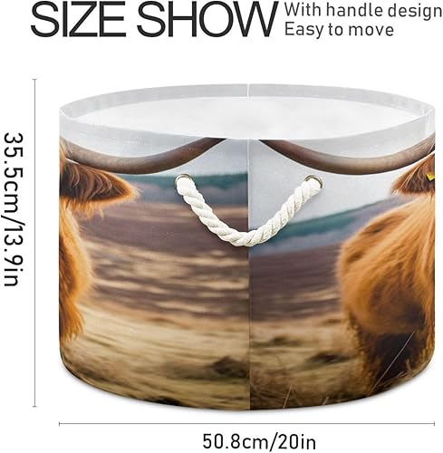 Miniatura 32 de YETTASBIN Canasta de cuerda de algodón con diseño de dragón de acuarela, grande, redonda, para bebé, manta, juguetes, para almacenamiento