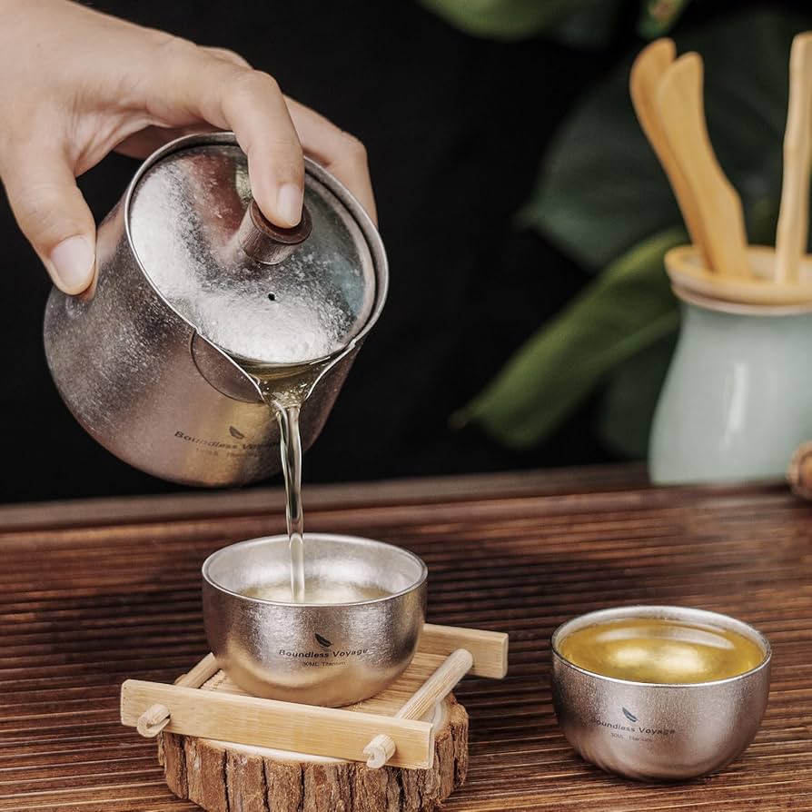 Boundless Voyage Ti3110D チタン ティーポット 湯呑み 送料無料