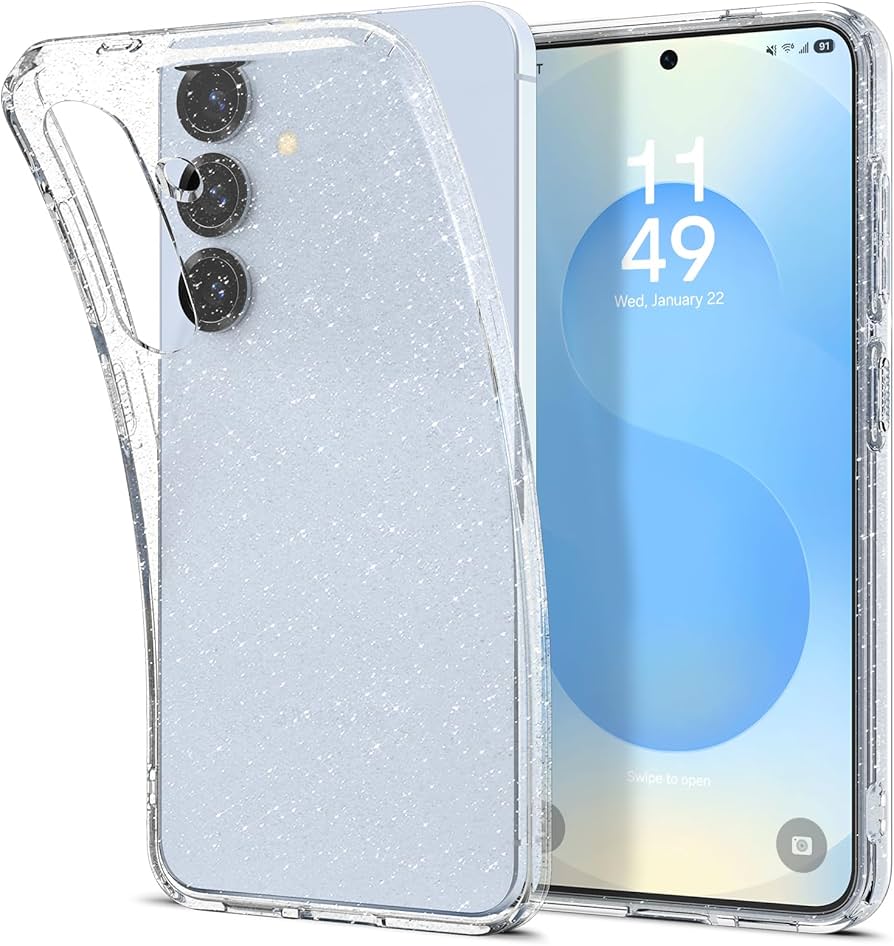 【美品】Samsung　Galaxy S25本体Samsung公式　ケース付き Amazon | Spigen 【Samsung 公式認定】 Galaxy S25 ケース キラキラ