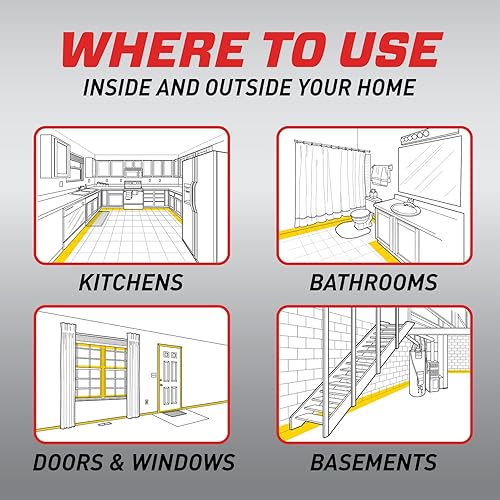 Miniatura 5 de Ortho Home Defense Max - Barrera de insectos de interior para controlar hormigas, arañas y más con pulverizador Quickhand alimentado por batería,