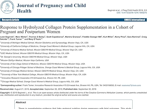 Miniatura 4 de PROTIVA Nurture - Polvo de colágeno para embarazo, 13 onzas (13.23oz) de colágeno de vainilla, péptidos de colágeno y suplemento de proteínas para