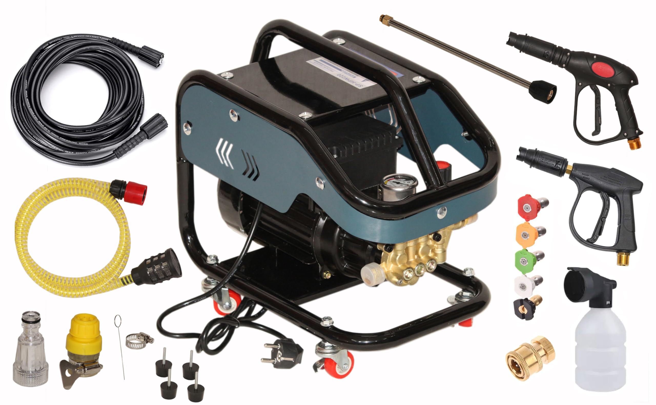 Digital Craft 3000W Commercial Home High-Power Induction Car Wash Equipment Brush Car Water Pump Self ToolHigh Pressure Clean Machine,Washer Gun,5Pc Nozzel Set, (B0CLKGBK91) Amazon Price History, Amazon Price Tracker