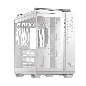 ASUS GeForce GT ホワイト PCケース 魅せるミドルタワー型ゲーミングPCケース、ROG、TUF Gaming