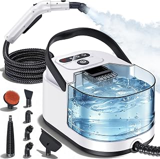 Steam Cleaner, 15s Fast Heat-Up Handheld Steam Cleaner for Home & Car