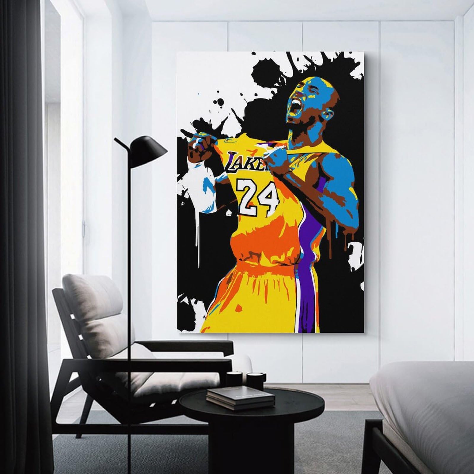 Adam Lister Kobe Bryant ジークレープリントアート Adam Lister Kobe Bryant ジークレープリントアート Adam Lister Kobe