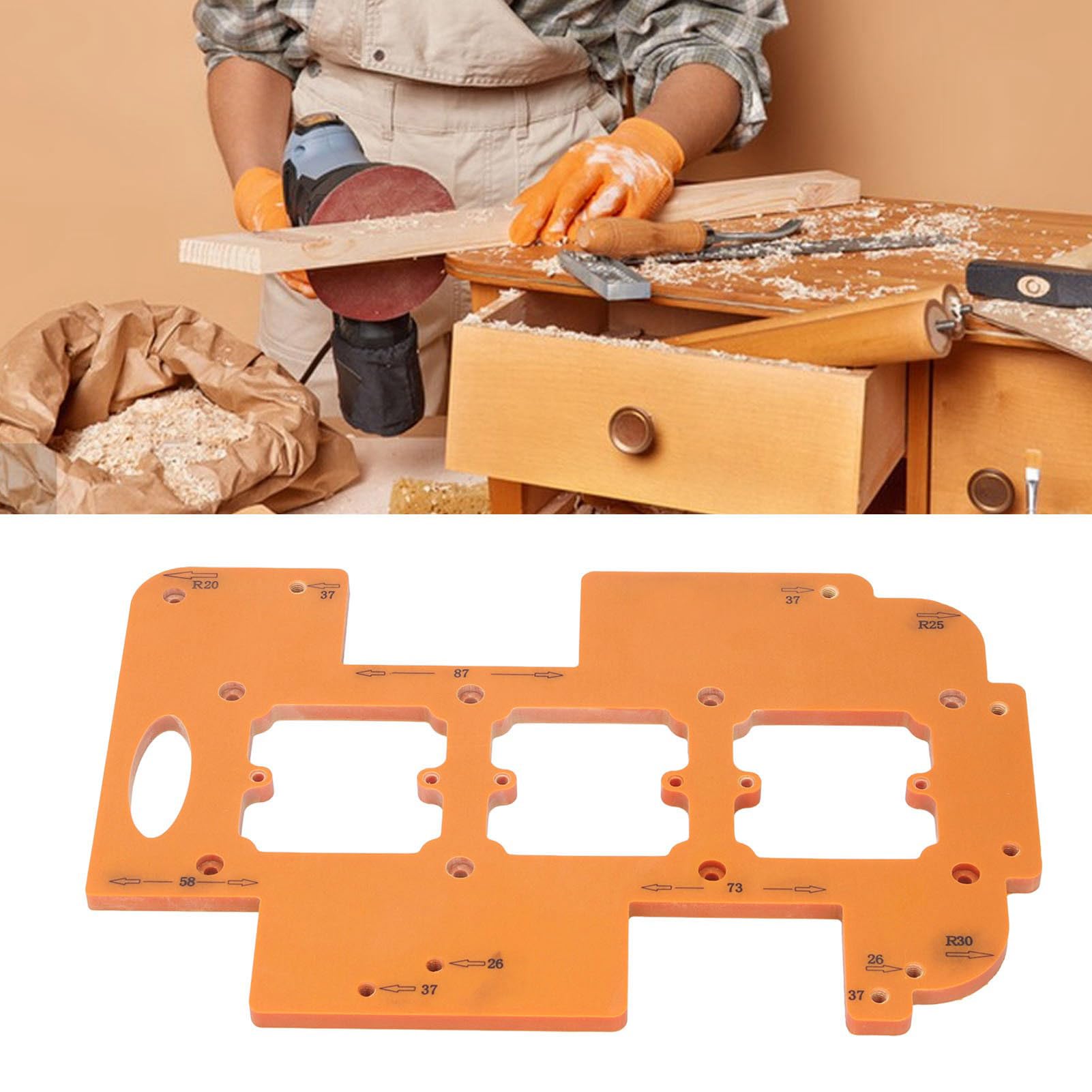 Asixxsix Anahtar Priz Açılış Şablonu, R20 R25 R30 Kabine Donanım