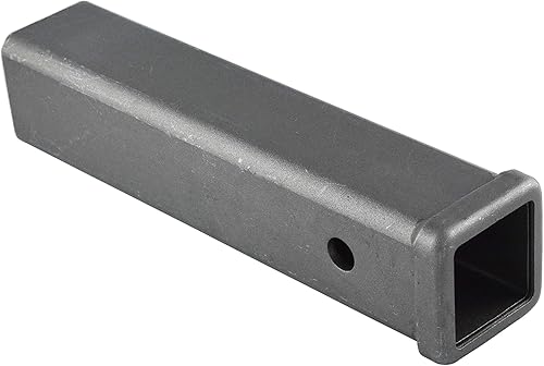 Vista 3 de TOPTOW 64455 Tubo receptor soldado con enganche de remolque Barra combinada de caja de almacenamiento de 2 pulgadas x 12 pulgadas, acabado de acero