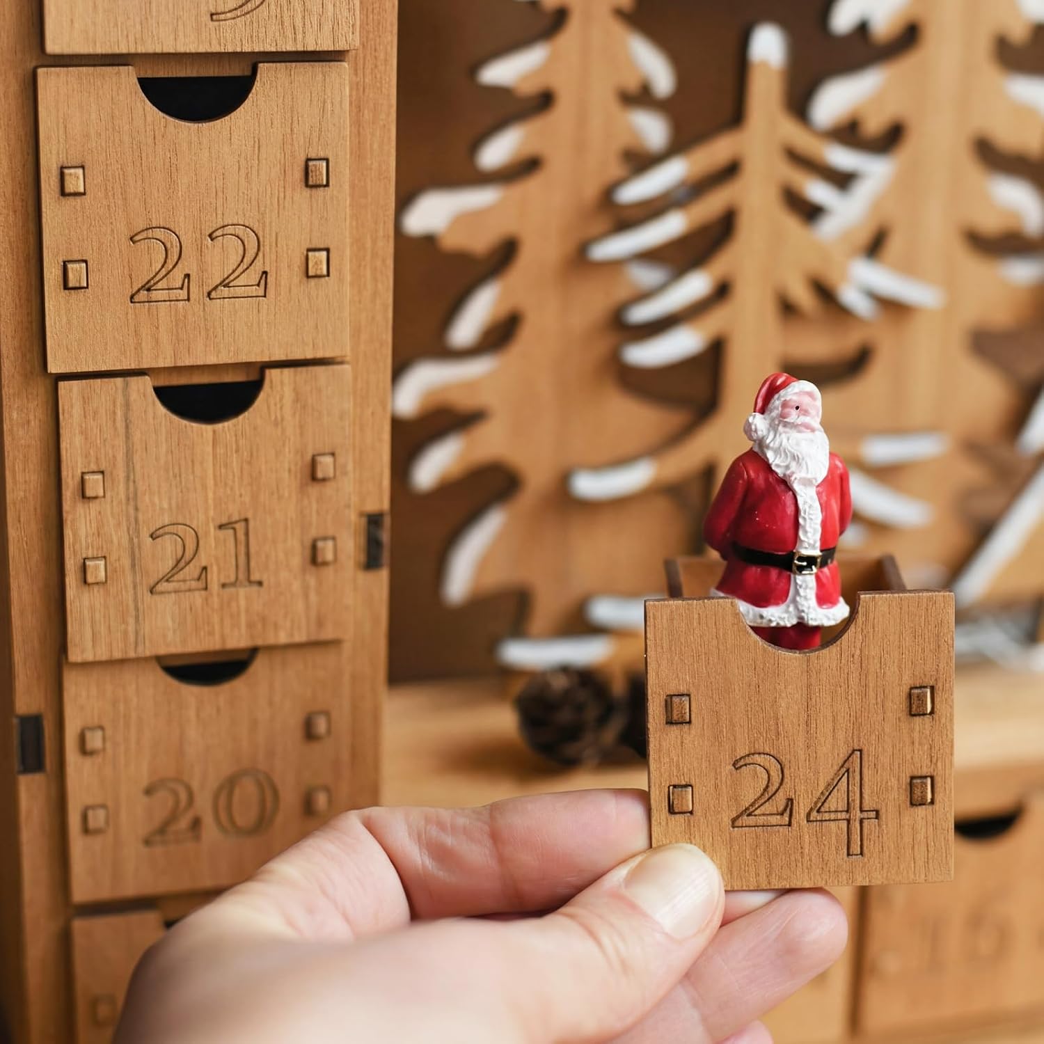 24 Pcs Teak Wood Color Wood Sheets Plywood Board for Laser Engraving Cutting 3 mm Thick Unfinished Boards for DIY Project Crafting Cutting Architectural Model (12 x 12 Inch)