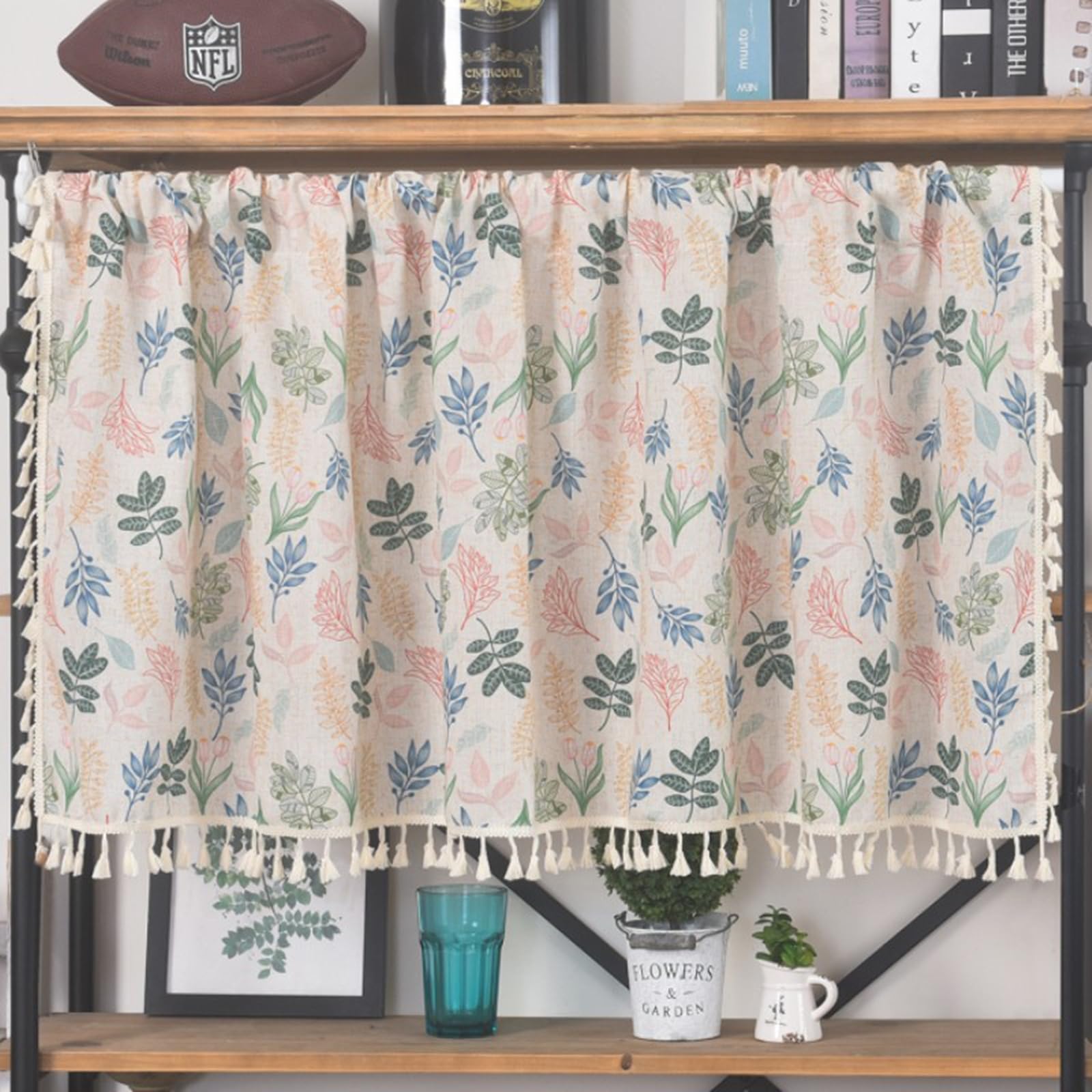 Visillo para dormitorio transpirable de 150x60 cm que regula la luz con elegancia