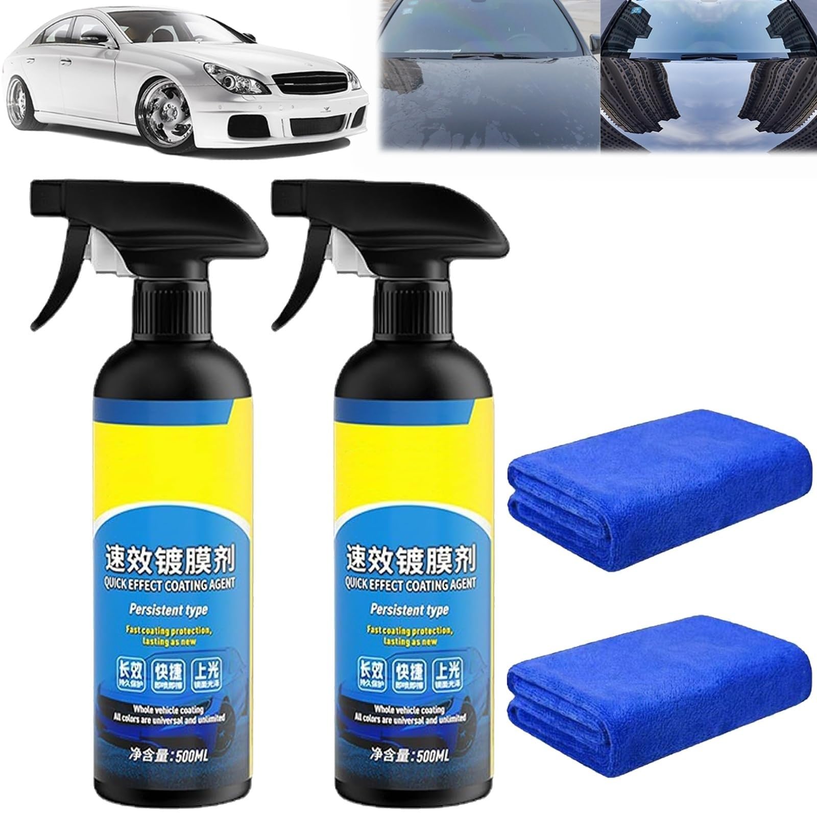 Prélavage Voiture Quick Effect Coating Agente, Spray De Revu00eaTement Avancu00e9 U00c0 Lumex Coating Spray