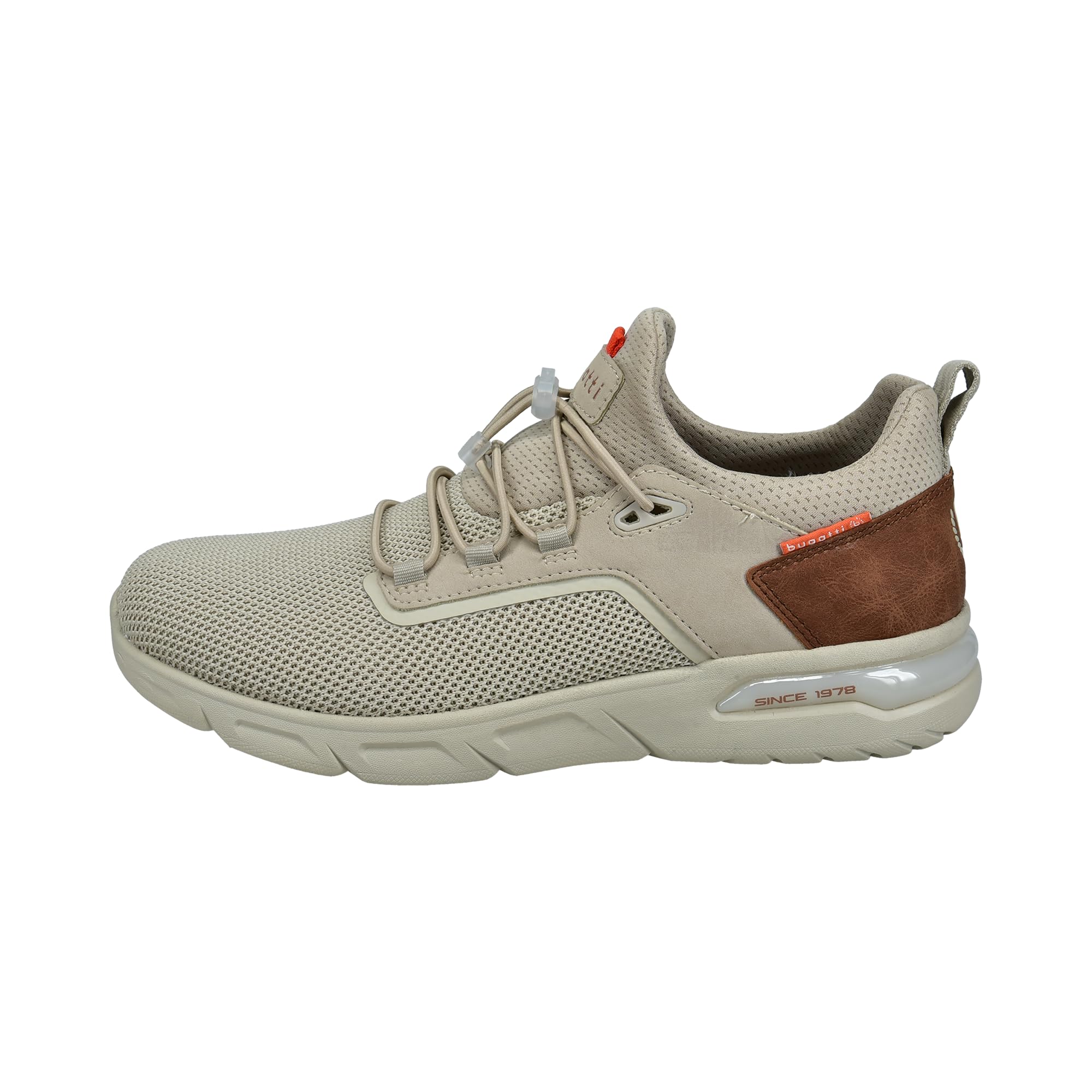 bugatti Men's Nubola Sneakers, Beige, 10.5 UK