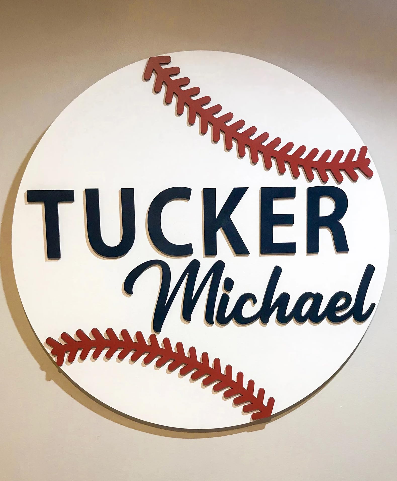 BBLI Baseball Decorative Sign, 8