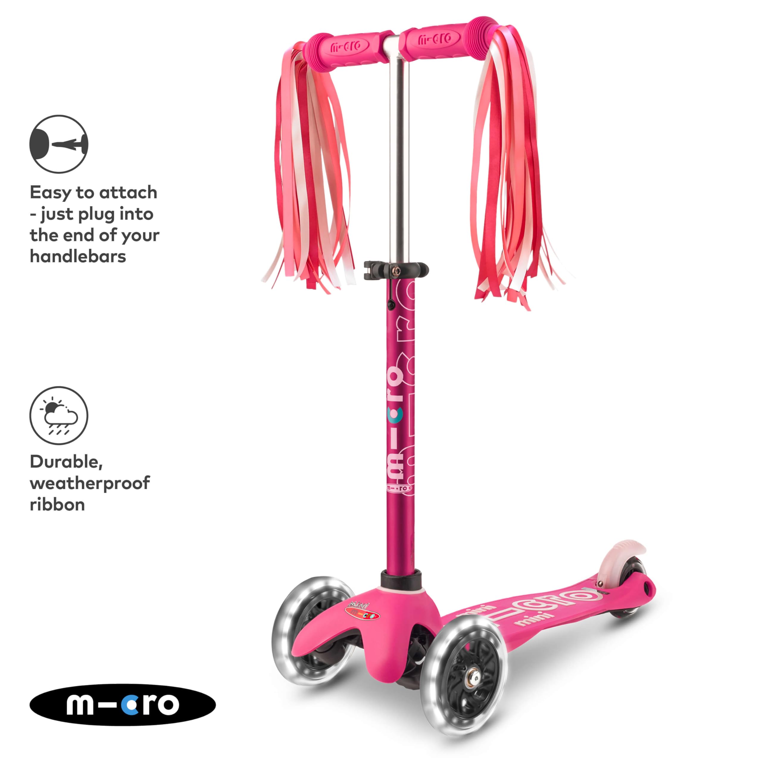 Micro Scooters | Scooter Ribbons | Handlebar Streamers Tassels