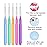 EasyHonor Braces Brush for Cleaner Interdental Brush Toothpick Dental Tooth Flossing Head Oral Dental Hygiene Flosser Toothpick Cleaners Tooth Cleaning Tool (5Colors,50pcs)