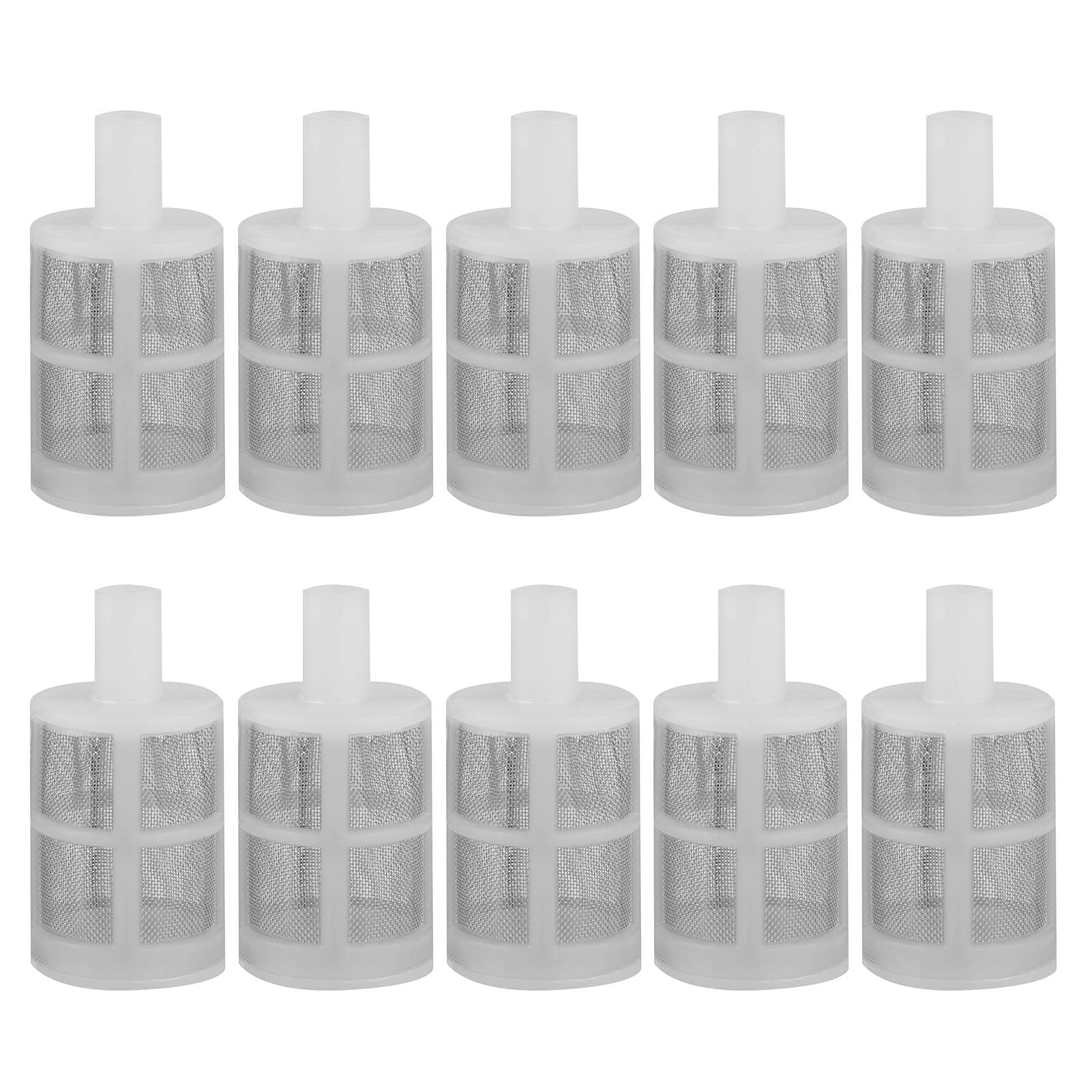 Kit de Filtration pour Pompe à Eau d'Aquarium, 10 Pièces, Crépine et Filtre pour Tuyaux 7mm et 10mm