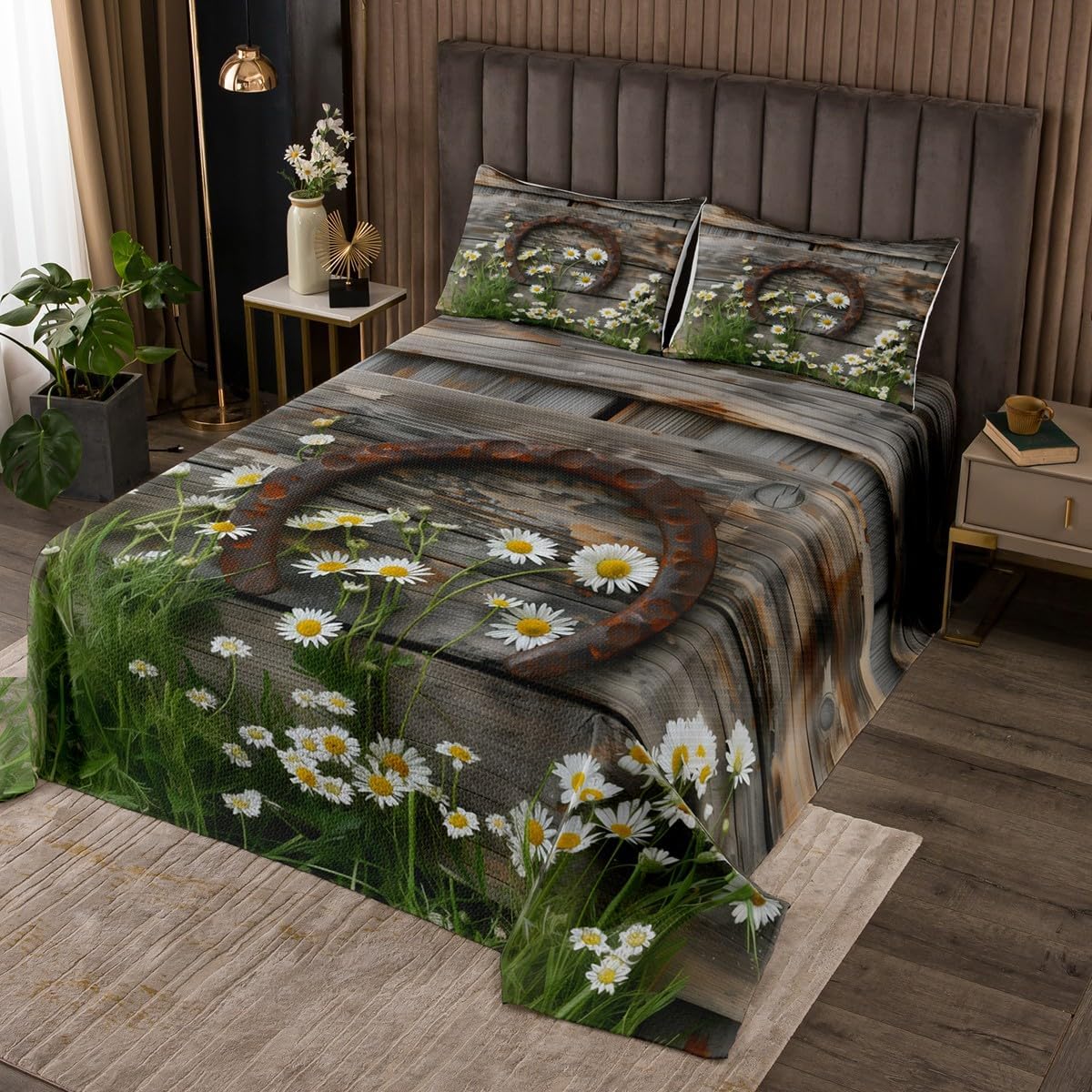jejeloiu Teal Marble Bedspread Modern Marble Aesthetic Coverlet Set King Size Retro Watercolor Artwork Design Quilted Coverlet Abstract Marble Texture Printed Quilted with 2 Pillow Case