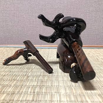 ヘラブナ釣り★中型黒檀弓型万力・竿枕・短竿～長竿までオールマイティーです★237 ヘラブナ釣り☆中型黒檀弓型万力・竿枕・短竿～長竿まで