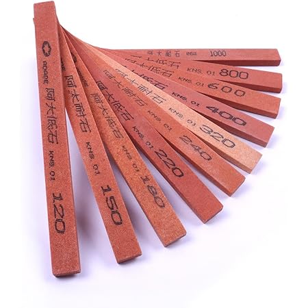Amazon.com: CBRIGHT 10pcs Sharpening Stone Set - Assorted Sizes ...