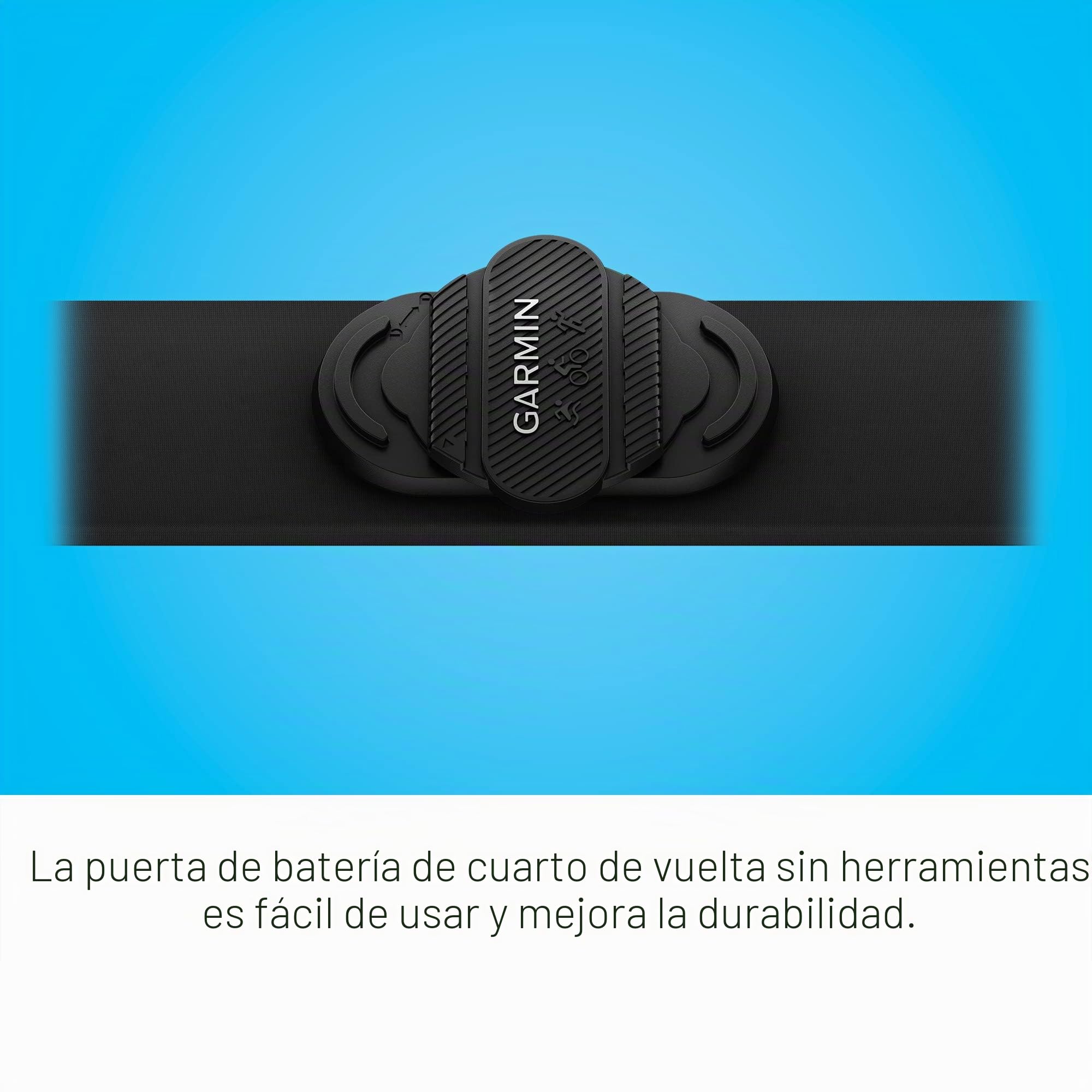 Garmin HRM-Pro Plus, Monitor de frecuencia cardíaca con Correa para el Pecho Premium, Captura la dinámica de Carrera, transmite a través de Ant+ y BLE (010-13118-05)