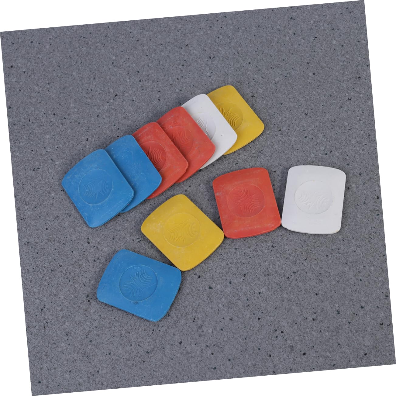 COHEALI 3 Set di Gessetti da Sarto per Cucire Pennarelli per Tessuti Multicolori 4 3x3 3 Cm Antimacchia Design Ergonomico per Progetti E Cucito 10 Pezzi*3